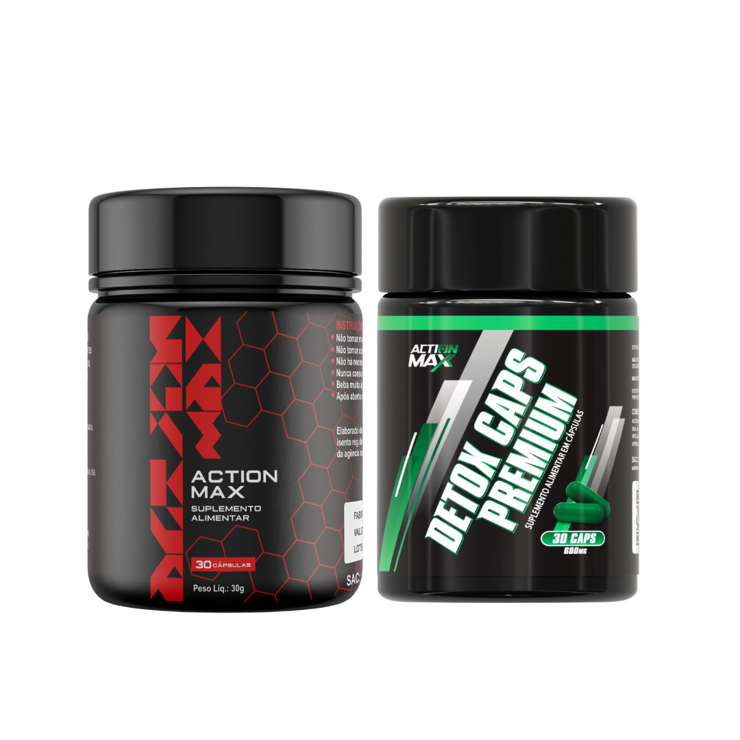 COMBO - DETOX PREMIUM + INIBIDOR ACTION MAX